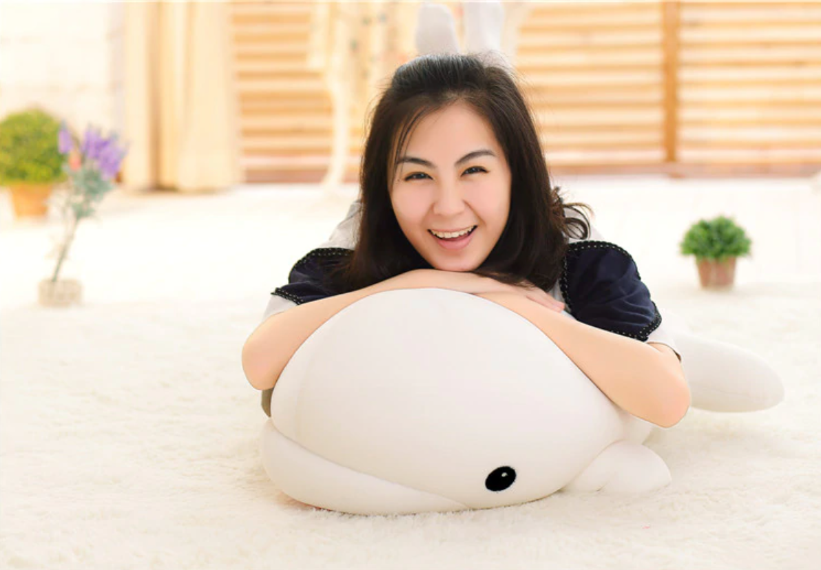 Weißer Wal Kuschelfreund Squishy Kawaii Kuscheltiere