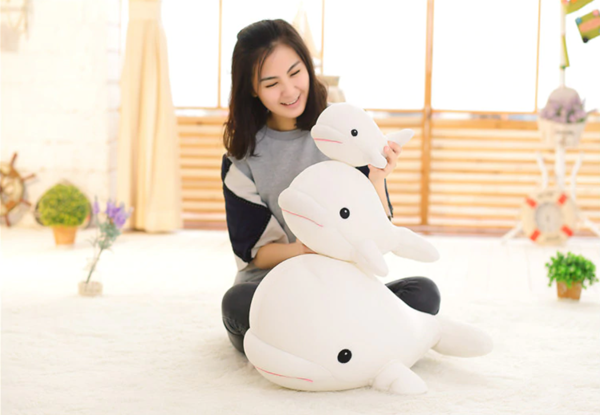 Weißer Wal Kuschelfreund Squishy Kawaii Kuscheltiere