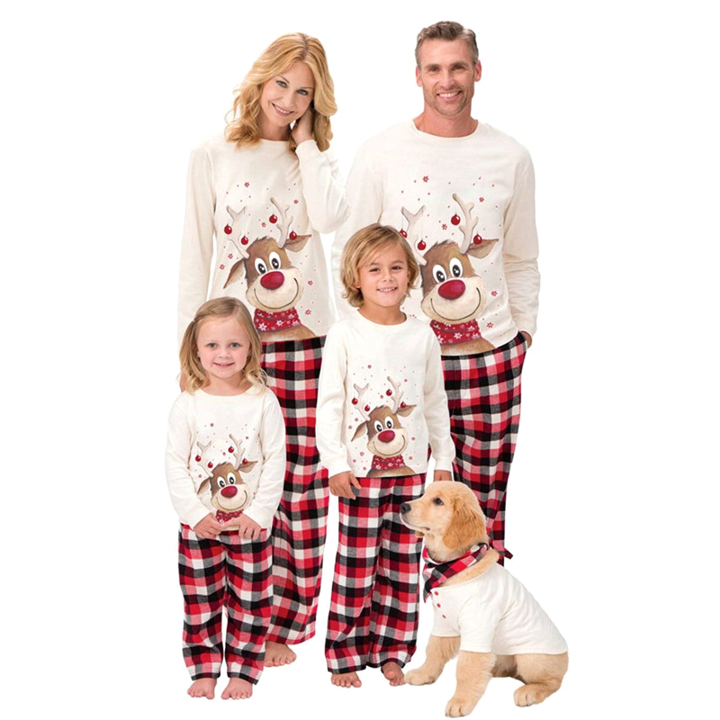 RUDOLF - Weihnachtspyjama für die ganze Familie (1+1 gratis!)