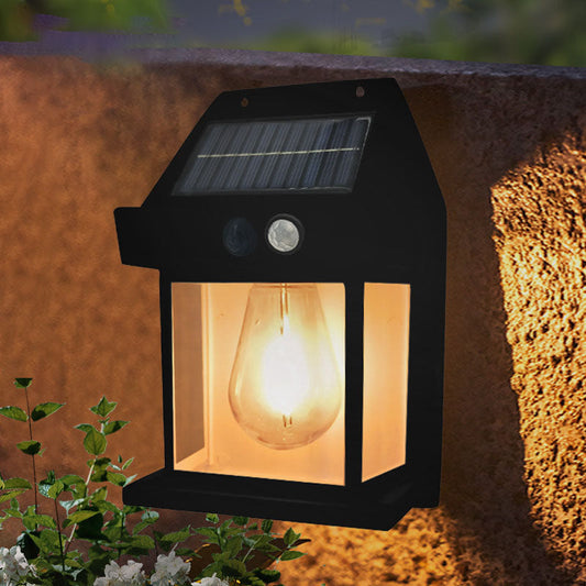 Moderne Art Deco Haus ABS LED Außen Wand Sconces Lampe Für Garten