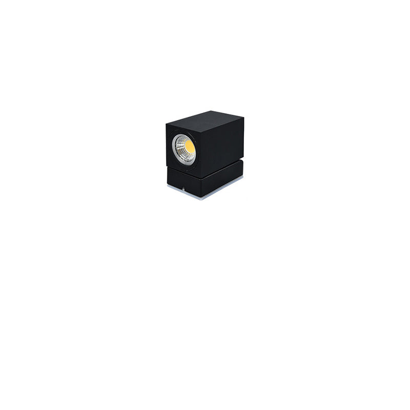 Moderne Einfachheit Waterproof verstellbare Winkel quadratische Aluminium LED Wandleuchte Lampe für outdoor Patio