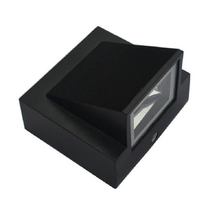 Moderne Einfache Geometrische Quadratische LED Außen Wasserdichte Wand Scone Lampe