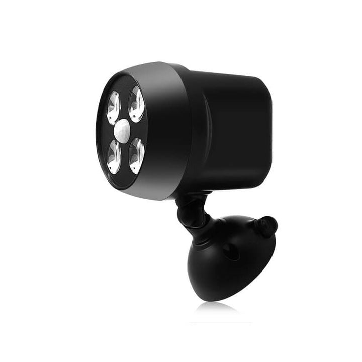 Einfache Spotlight 4 LED Rotationssensor Straßenlicht Wandleuchte Lampe
