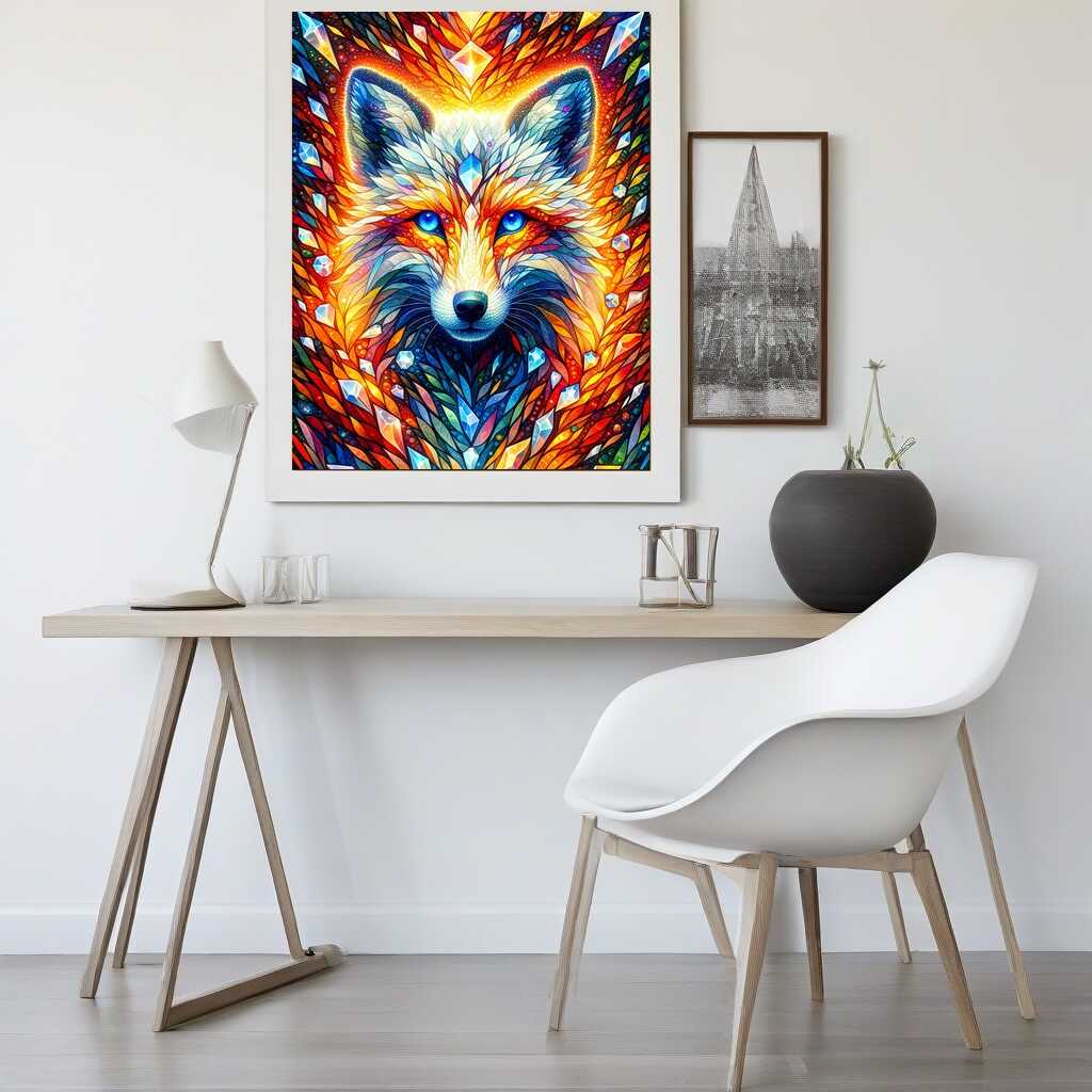 2+1 gratis! |  Diamond Painting - Fuchsbär