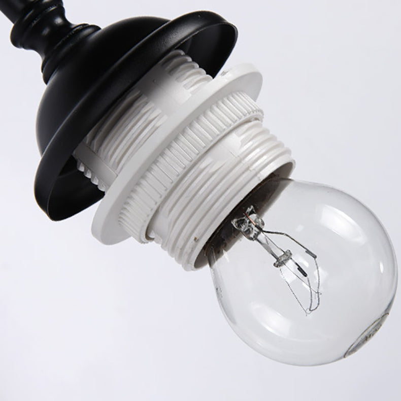 Modern Minimalist Floral Eisen Glas 1-Licht Wandlampe Für Schlafzimmer
