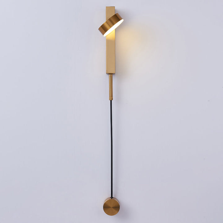 Moderne minimalistische lange Aluminium Eisen Acryl LED Wandleuchte Lampe für Schlafzimmer