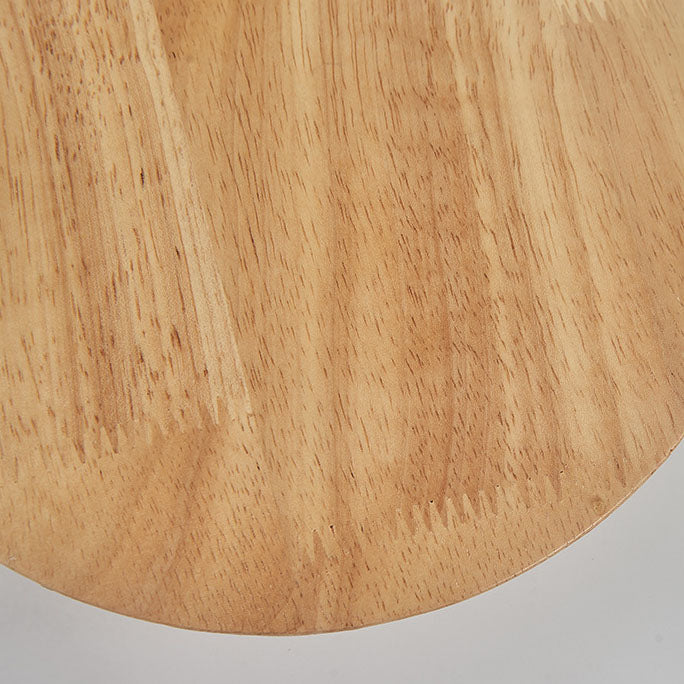 Moderne Minimalistische Runde Irreguläre Oval Holz LED Wandleuchte Lampe Für Wohnzimmer