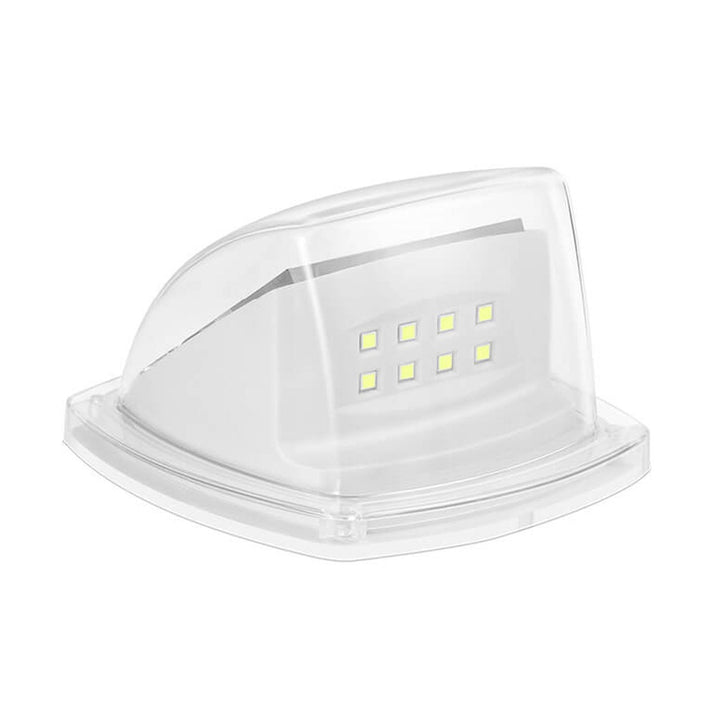 Außen Solar wasserdichte dreieckige LED Wand sconce Lampe