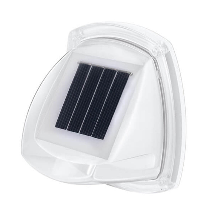 Außen Solar wasserdichte dreieckige LED Wand sconce Lampe
