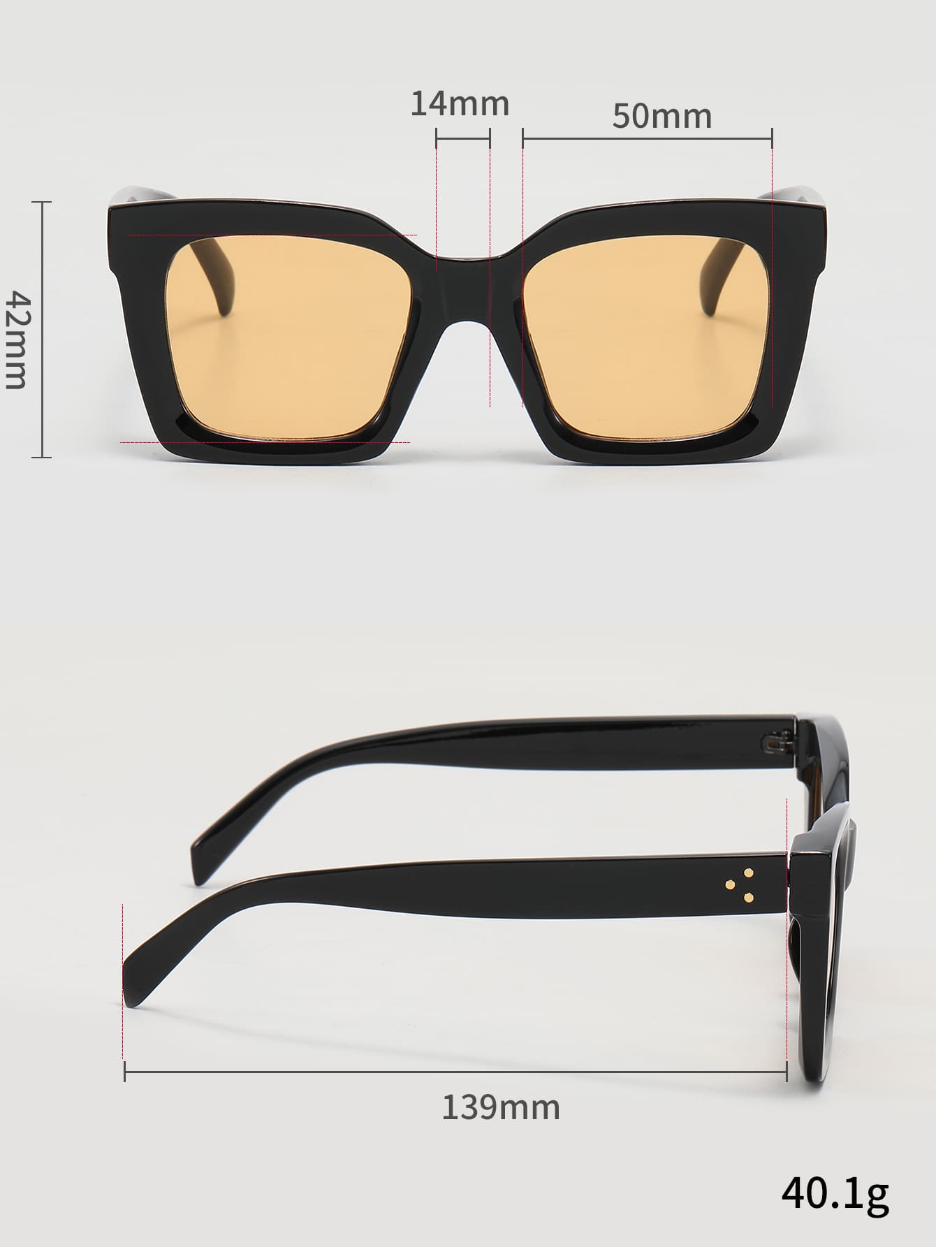 Mode Brille mit Schildpatt Rahmen