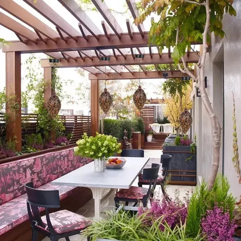 Vintage & Elegant Hängende Gartenlampe | Solaro