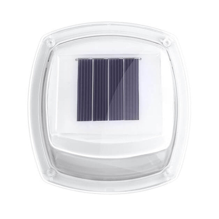 Außen Solar wasserdichte dreieckige LED Wand sconce Lampe