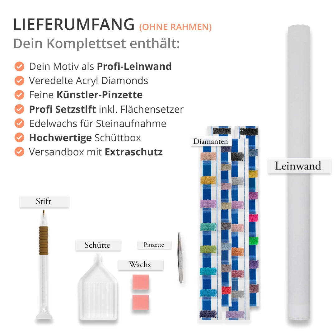 2+1 gratis! |  Diamond Painting - Kleine Krabbe