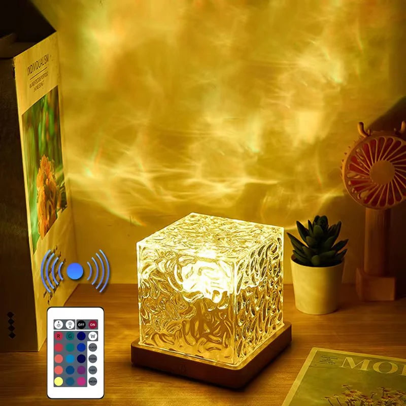 RippleGlow™ - 16 Farben Kristalllampe [50% Rabatt ]