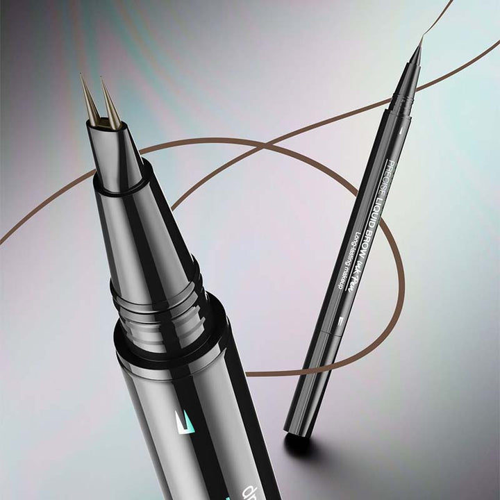 2-in-1-Augenbrauenstift mit zwei Enden und Mikrogabel-Spitze