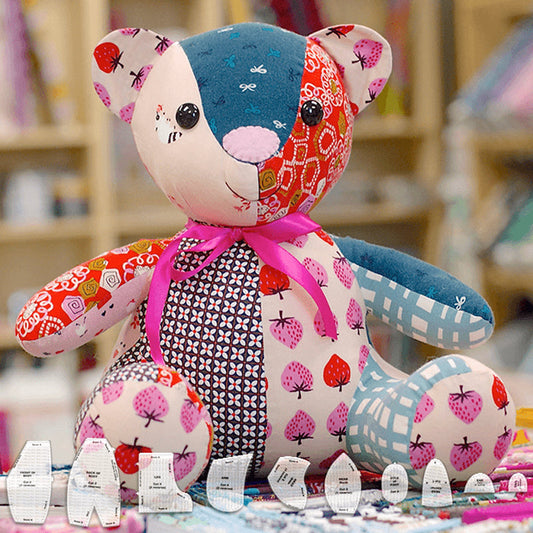 Passions™ Memory Bear Schablonen Lineal Set | 50% RABATT