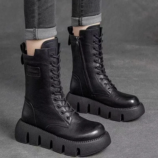 Retina Leder Schneestiefel™ - Unsere Meisterwerke der Wärme