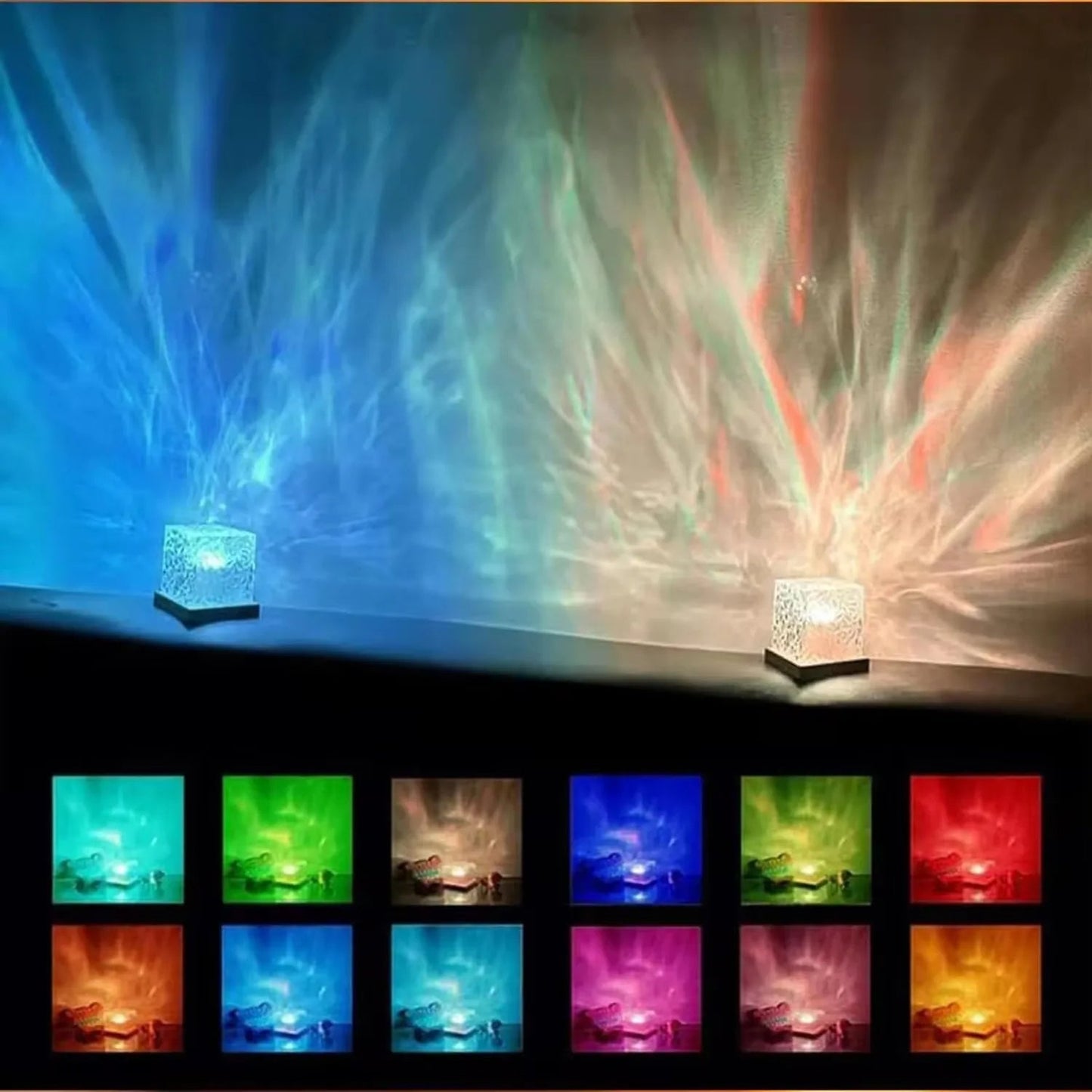 RippleGlow™ - 16 Farben Kristalllampe [50% Rabatt ]
