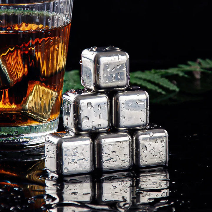 ChillMaster™ – 6er Set Whiskey-Eiswürfel