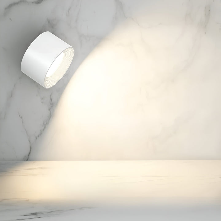 360° Touch-Control LED-Wandleuchte - kabellos & über USB aufladbar