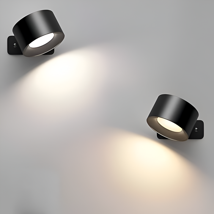 360° Touch-Control LED-Wandleuchte - kabellos & über USB aufladbar