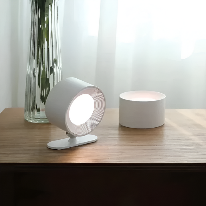 360° Touch-Control LED-Wandleuchte - kabellos & über USB aufladbar