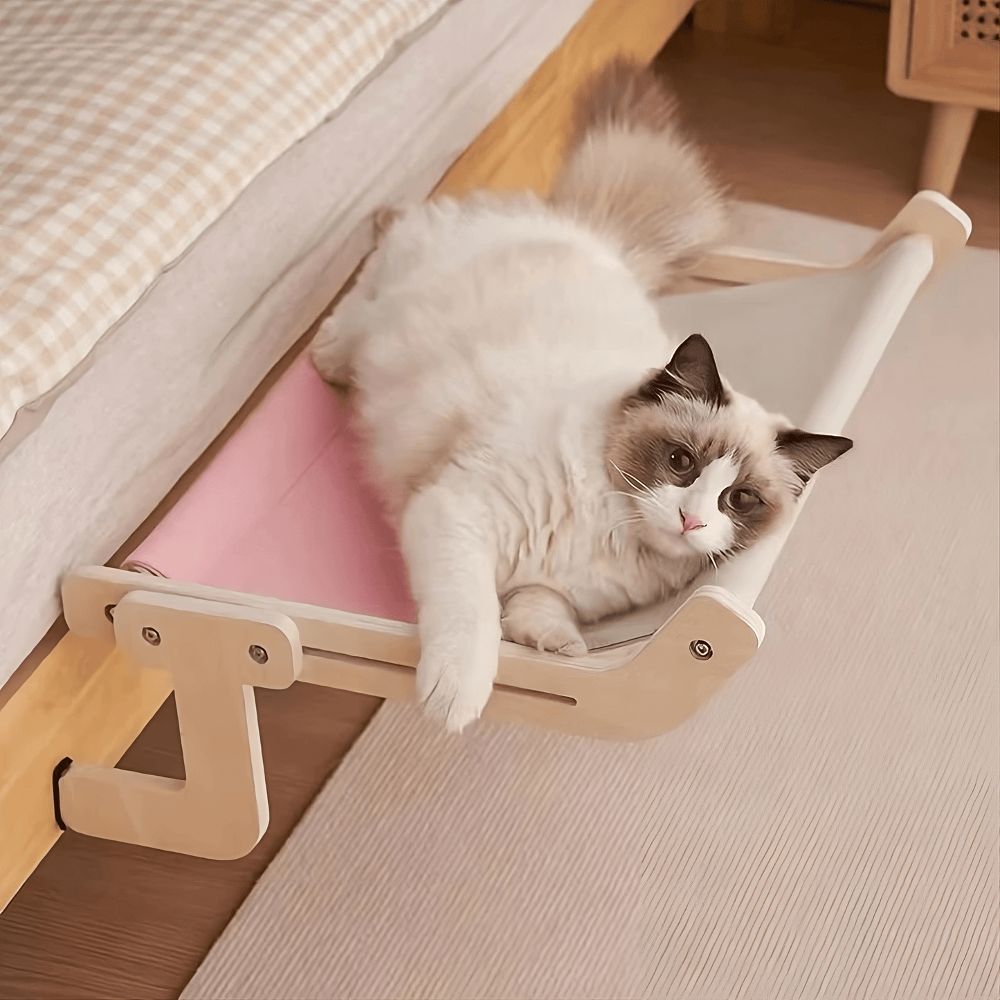 Schwebebett™ - Schwimmendes Katzenbett