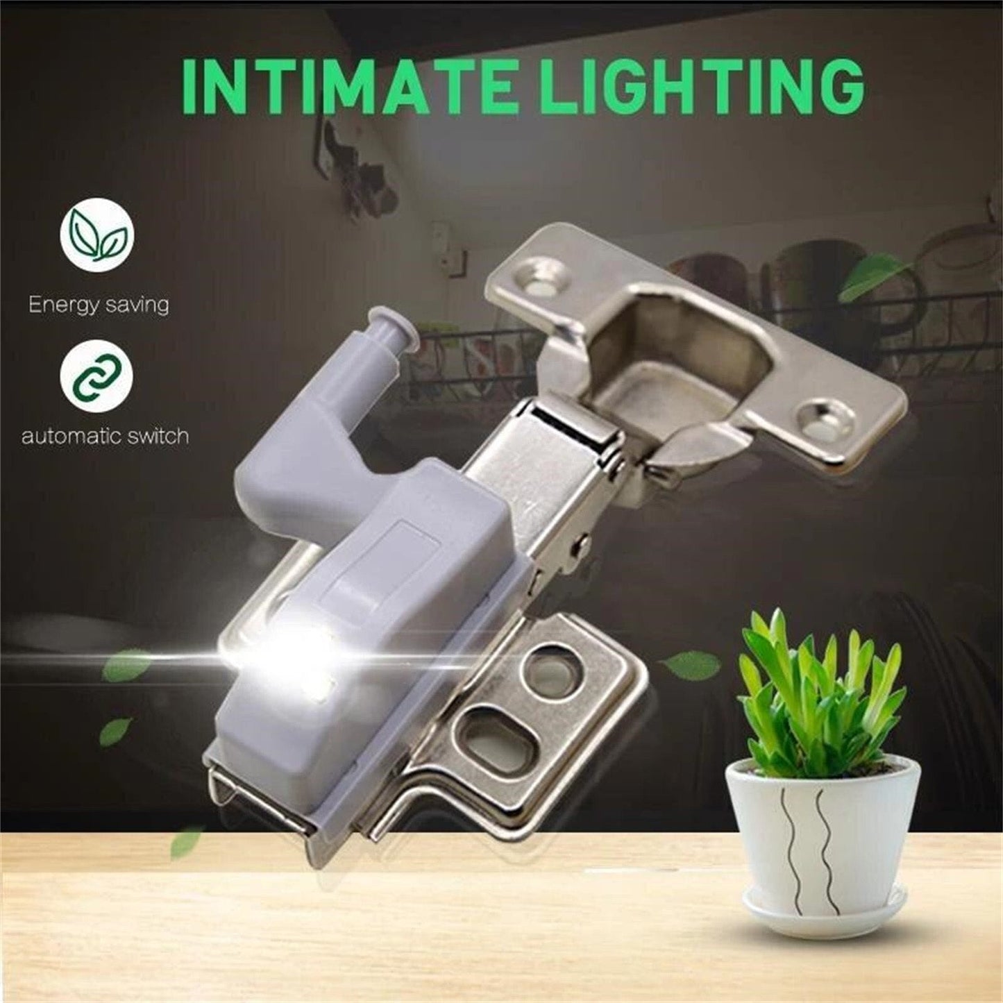 GloHinge™ - Automatic LED Light for Cabinets
