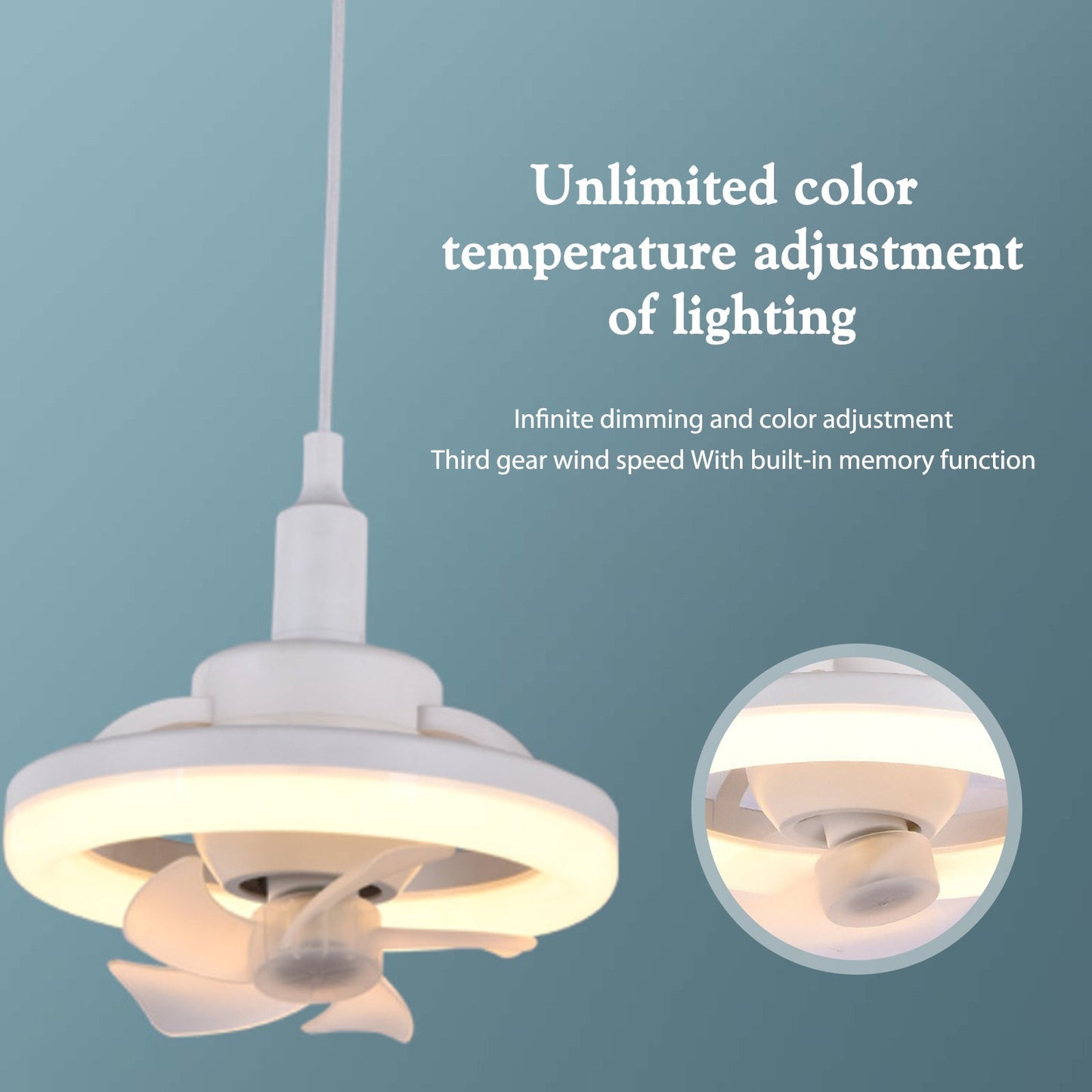 CoolingLight™ - Universelles LED-Lüftungsgerät