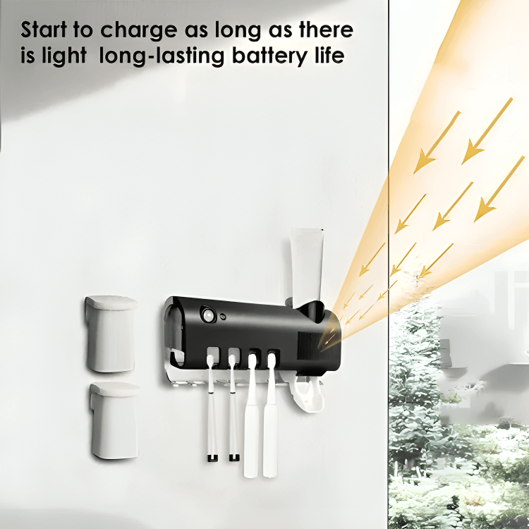 Smarte UV Zahnbürstenhalter