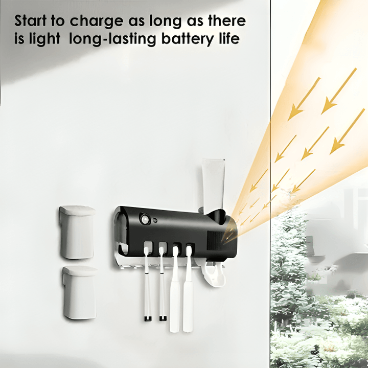 Smarte UV Zahnbürstenhalter