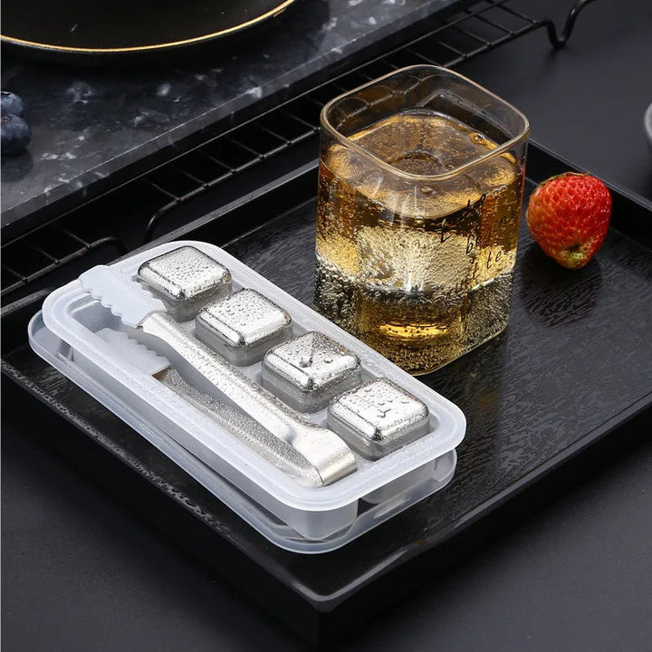 ChillMaster™ – 6er Set Whiskey-Eiswürfel