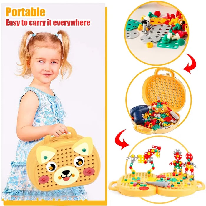 ToolTodd™ - Montessori Play Toolbox - Wecken Sie die Fantasie Ihres Kindes: Jenseits der Bildschirmzeit!
