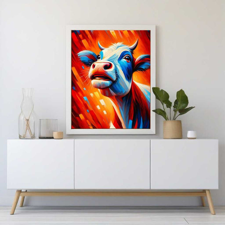 2+1 gratis! |  Diamond Painting - Lächelnde Kuh