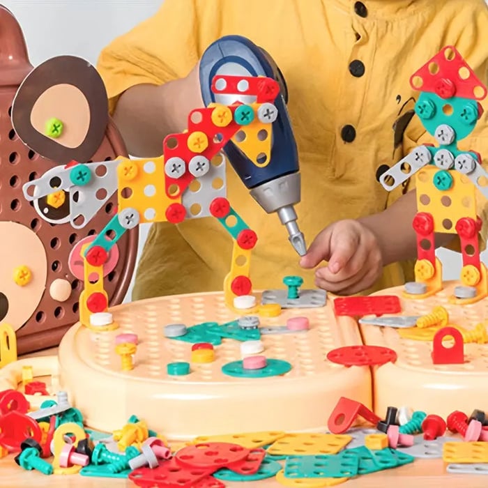 ToolTodd™ - Montessori Play Toolbox - Wecken Sie die Fantasie Ihres Kindes: Jenseits der Bildschirmzeit!