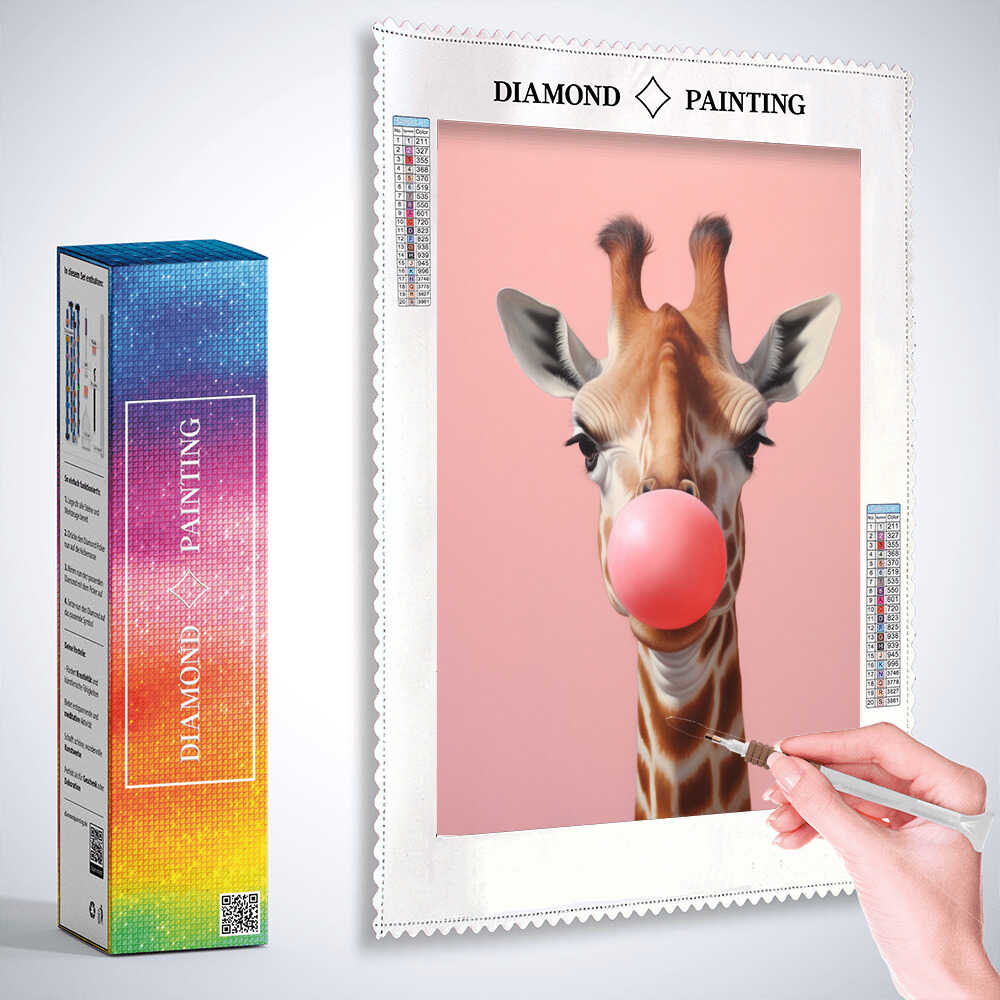 2+1 gratis! |  Diamond Painting - Kaugummikuss