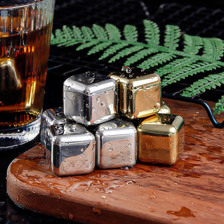 ChillMaster™ – 6er Set Whiskey-Eiswürfel
