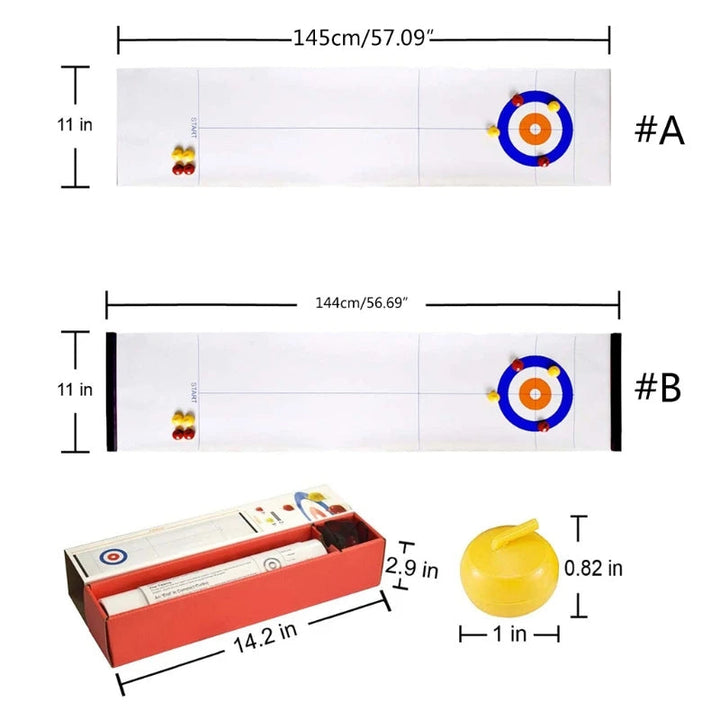 Curlindo™ - Zusammenklappbare Curling Spielset™ | 50% RABATT