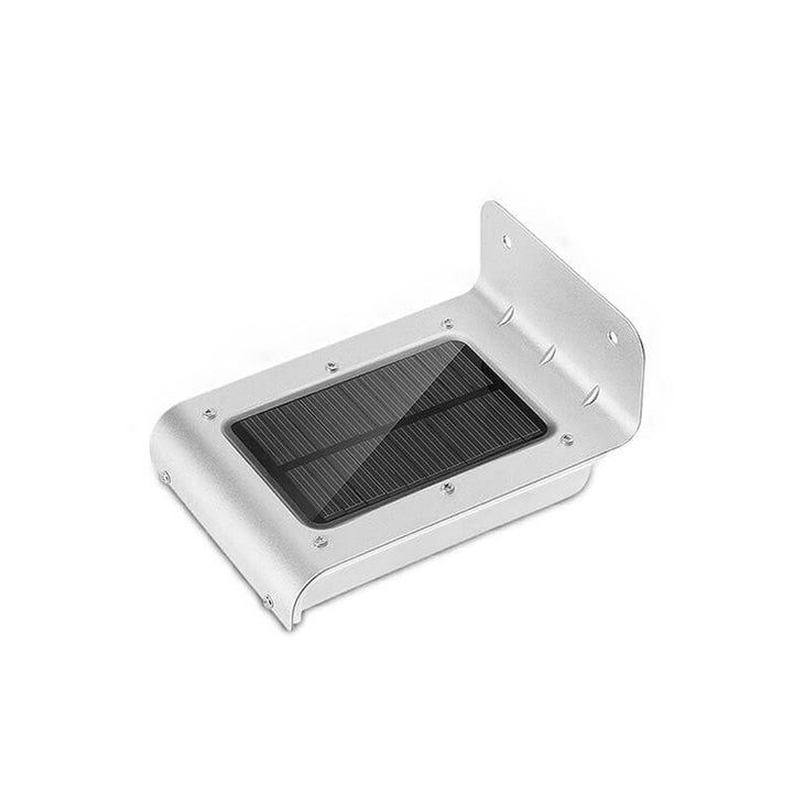 Solar ABS Rechteckige Körpererkennungs-LED Außenwandlampe
