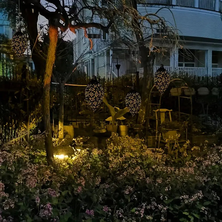 Vintage & Elegant Hängende Gartenlampe | Solaro