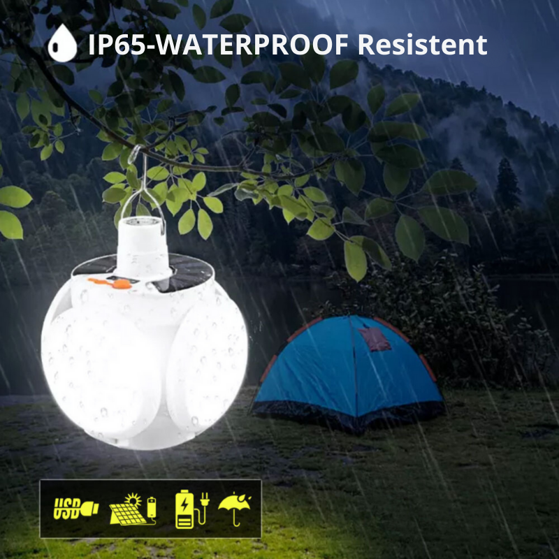 EcoGlow - LED Solar-Außenlampe  | 50% RABATT