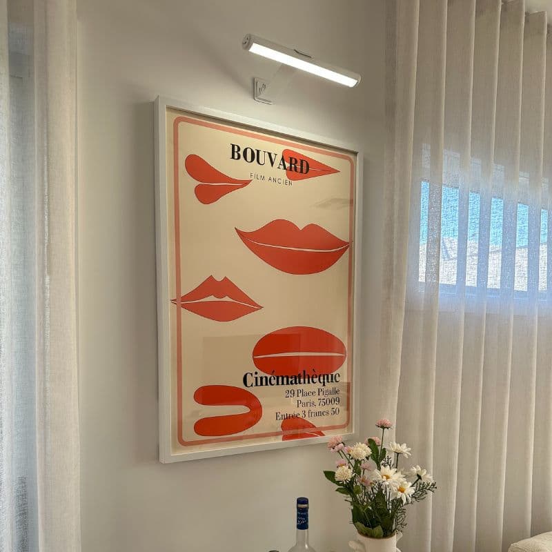 ÉclaireArt - Elegantes kabelloses LED-Licht für Ihre Werke