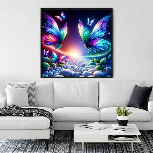 2+1 gratis! |  Diamond Painting - Traumhafte Schmetterlinge