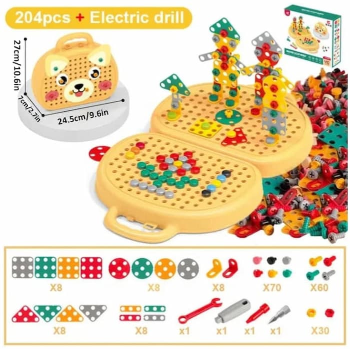 ToolTodd™ - Montessori Play Toolbox - Wecken Sie die Fantasie Ihres Kindes: Jenseits der Bildschirmzeit!