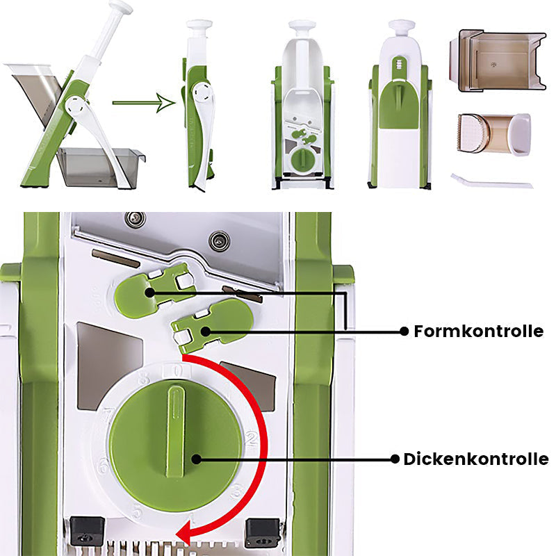 MasterCutter™ - Edelstahl Gemüseschneide Werkzeug