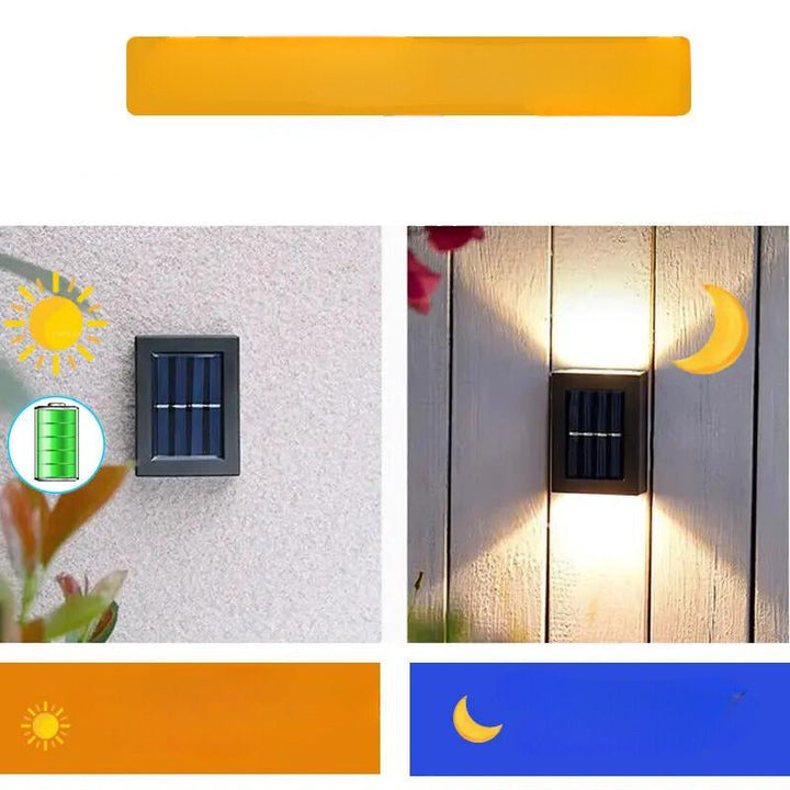 Lazer - Solar-Terrassenwandlampe