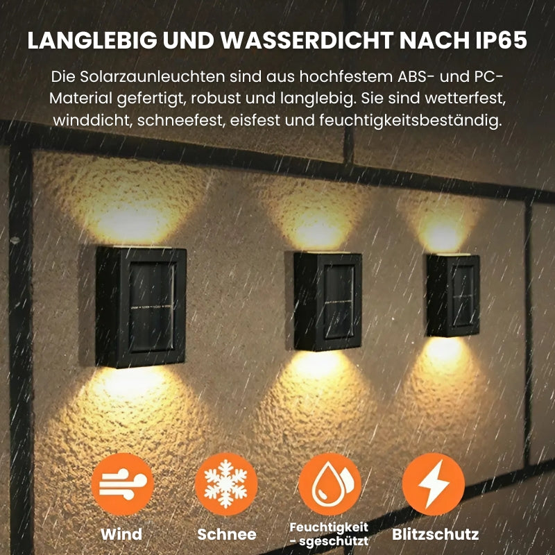 1+1 Gratis SolarPro - Solarlampe - Wasserdichte Lampen für den Garten