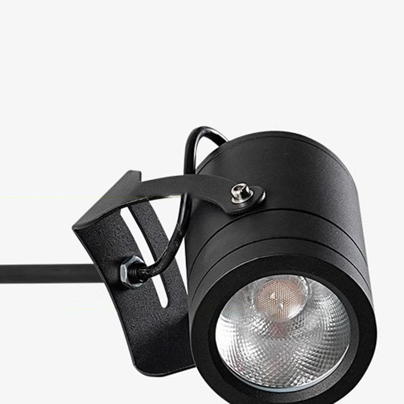 Moderne Einfachheit Wasserdicht Aluminium Eisen Verstellbare Zylinder Lange Stange LED Wandleuchte Lampe Für Außenpatio