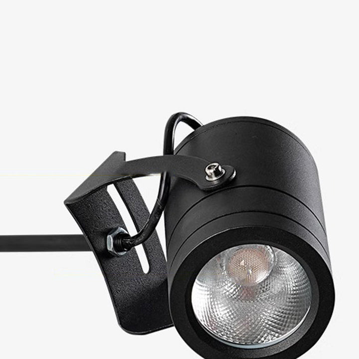 Moderne Einfachheit Wasserdicht Aluminium Eisen Verstellbare Zylinder Lange Stange LED Wandleuchte Lampe Für Außenpatio