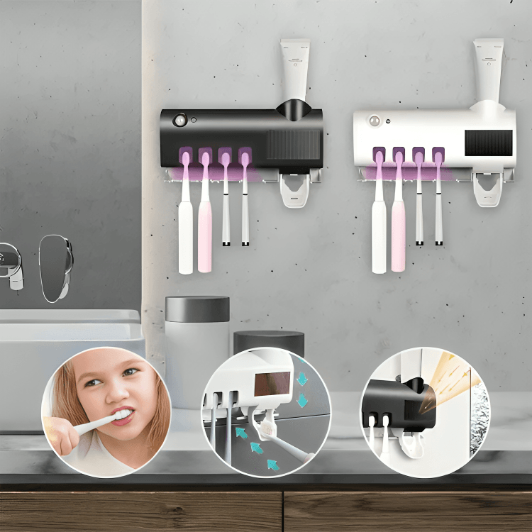Smarte UV Zahnbürstenhalter